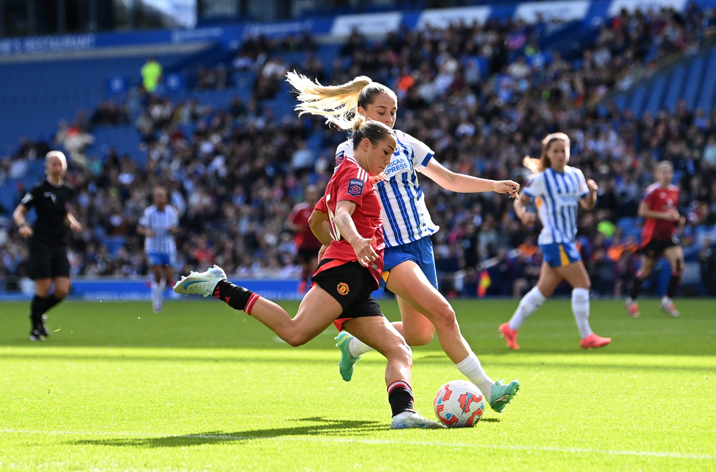 Women’s team: Brighton & Hove Albion – Manchester United 1-1 » Nikita Parris ended United’s winning streak | Muss.se | Manchester United Supporters Club Scandinavia