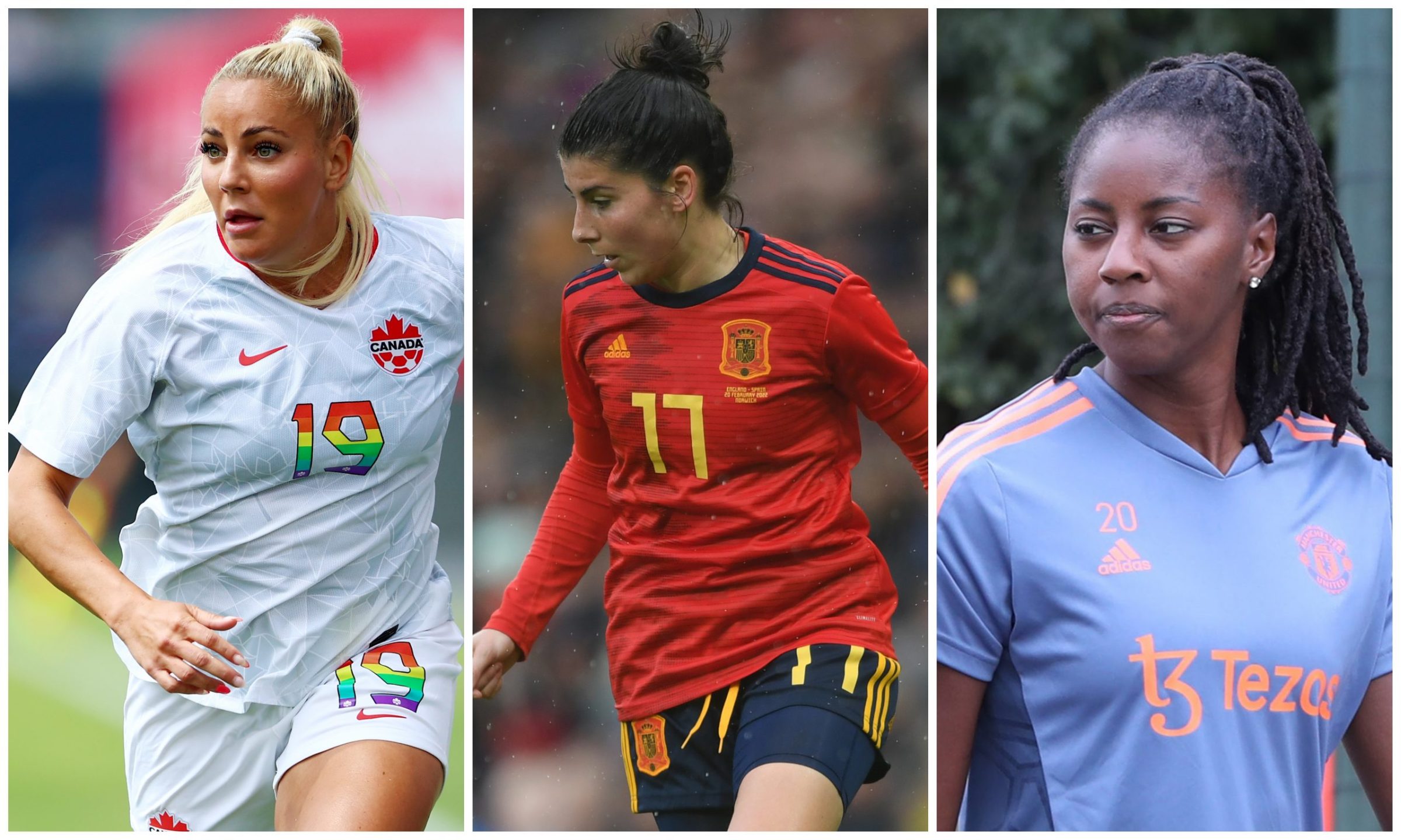 Il s’agit de Lucía García, Adriana Leon et Aïssatou Tounkara » Flair international pour la défense et l’attaque |  Muss.se |  Manchester United Supporters Club Scandinavie